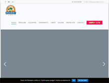Tablet Screenshot of pensiuneaholiday.ro